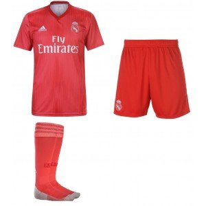 Kit adulto oficial Adidas Real Madrid 2018 2019 III jogador